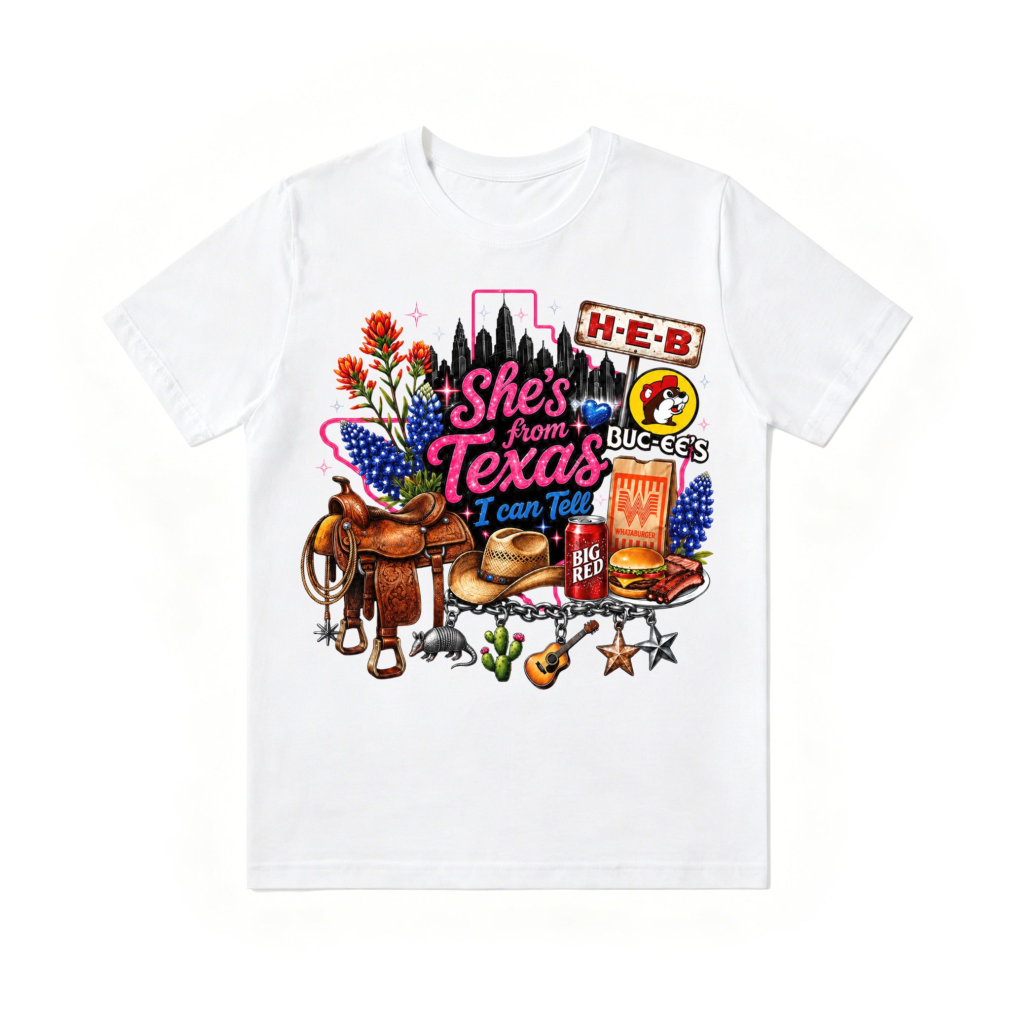 She's From Texas I Can Tell Shirt