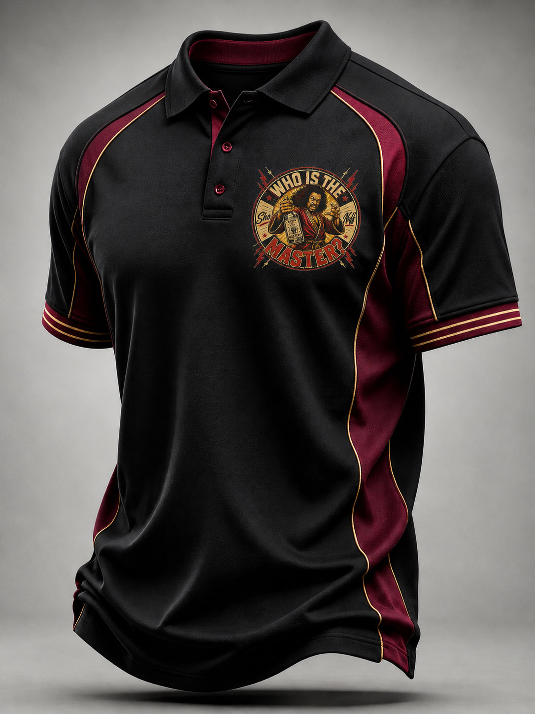 Sho'Nuff Vintage Graphic Men’s Polo Shirt