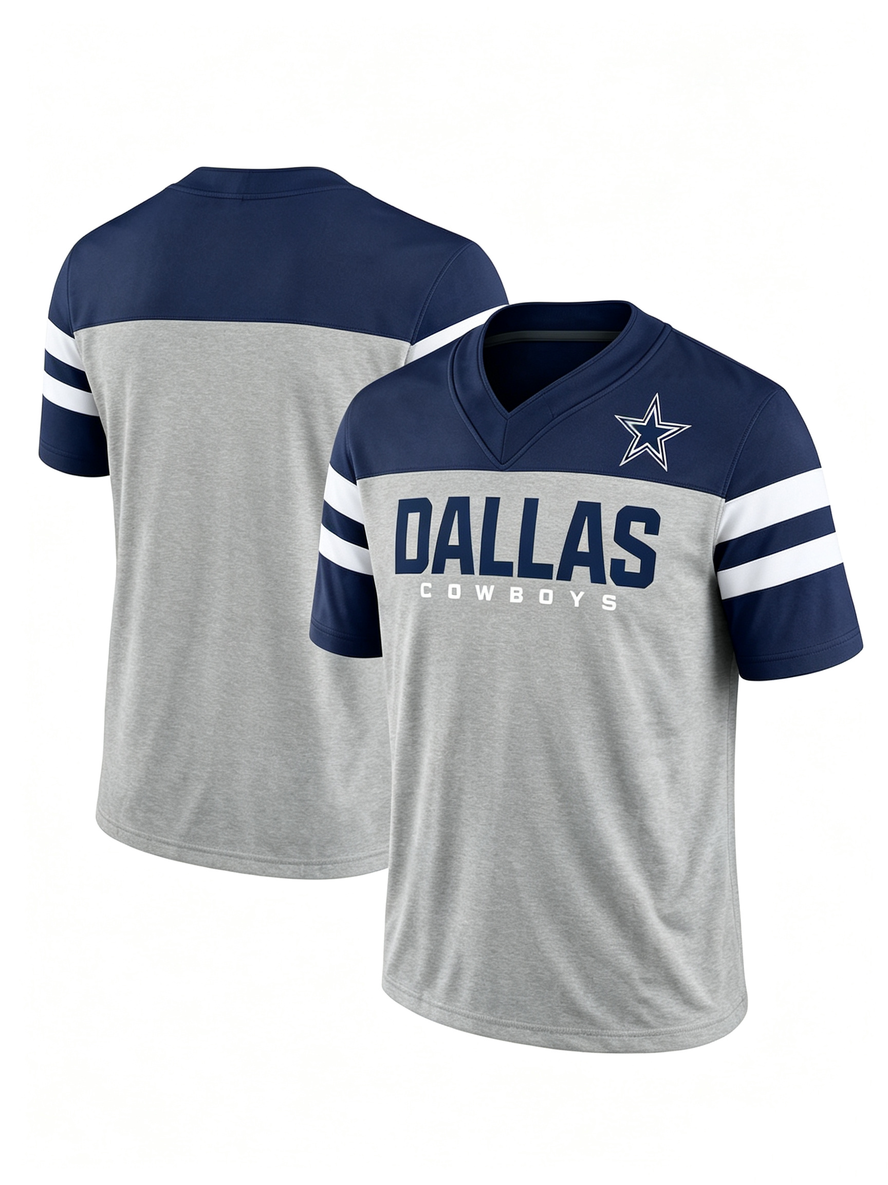 Men's Football Short-Sleeve Polo Shirt
