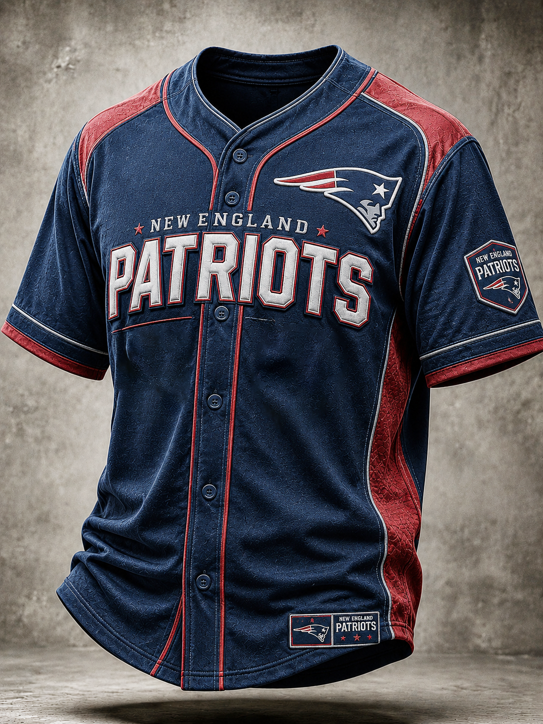 Men's Patriots Button-Down Shirt
