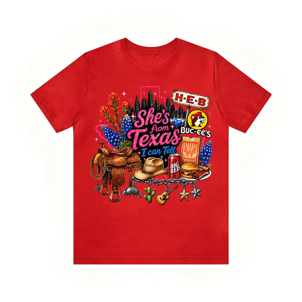She's From Texas I Can Tell Shirt