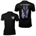 9/11 We Remember Twin Towers Tee - Patriotic Never Forget Shirt
