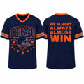 Football Helmet Graphic V-Neck Quick-Drying Jersey