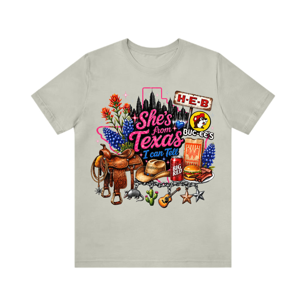 She's From Texas I Can Tell Shirt