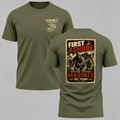 Men's USMC First Ashore 251 Years Anniversary T‑Shirt
