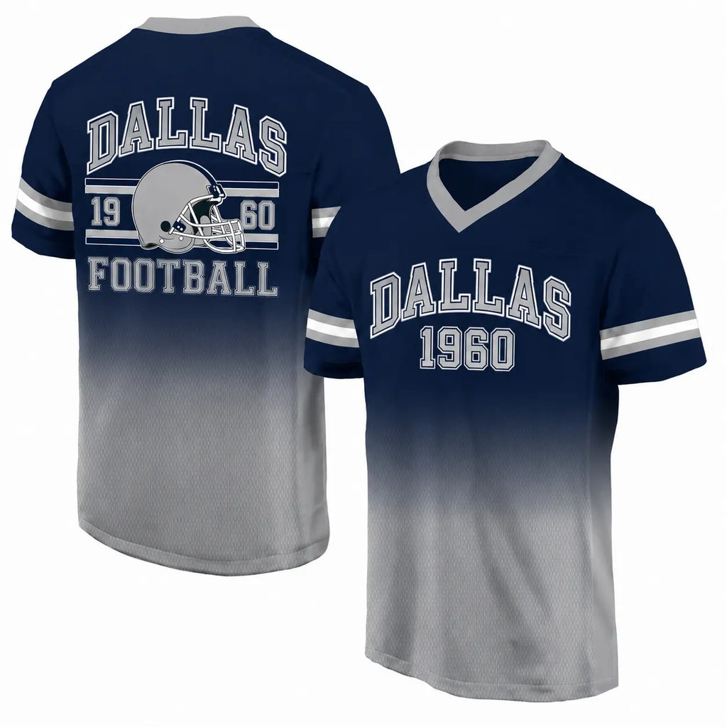 Vintage Gradient City Football Jersey