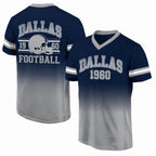 Vintage Gradient City Football Jersey