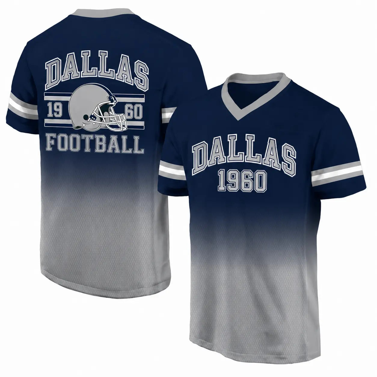 Vintage Gradient City Football Jersey