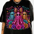 Leopard Ghost Halloween Shirt