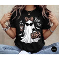 Boo-Jee Ghost Shirt Leopard Ghost Tee