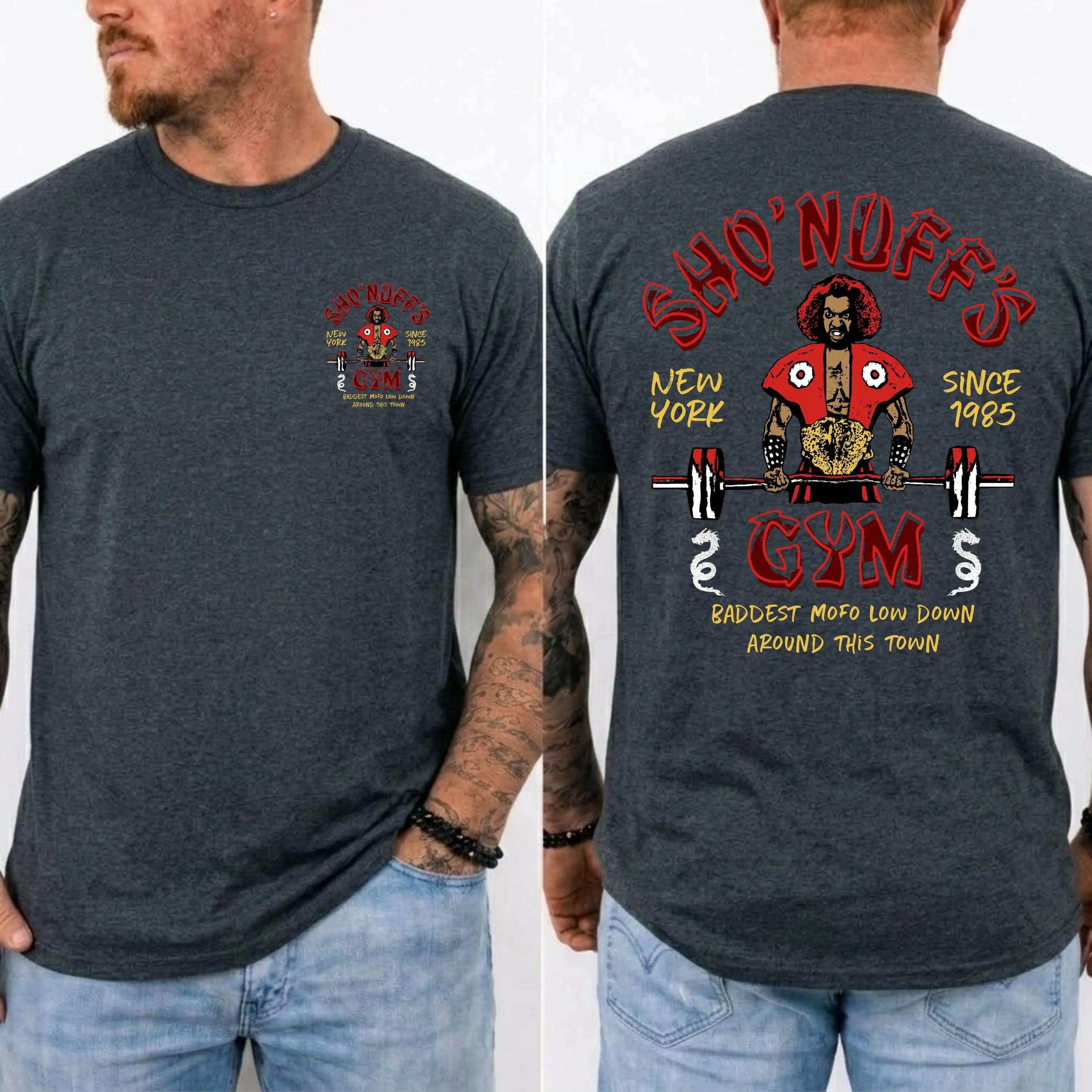 Sho'Nuff's Gym Vintage Martial Arts Graphic T-Shirt