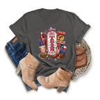 Texas Icons Tee: She's From I Can Tell Pink Glam State Pride