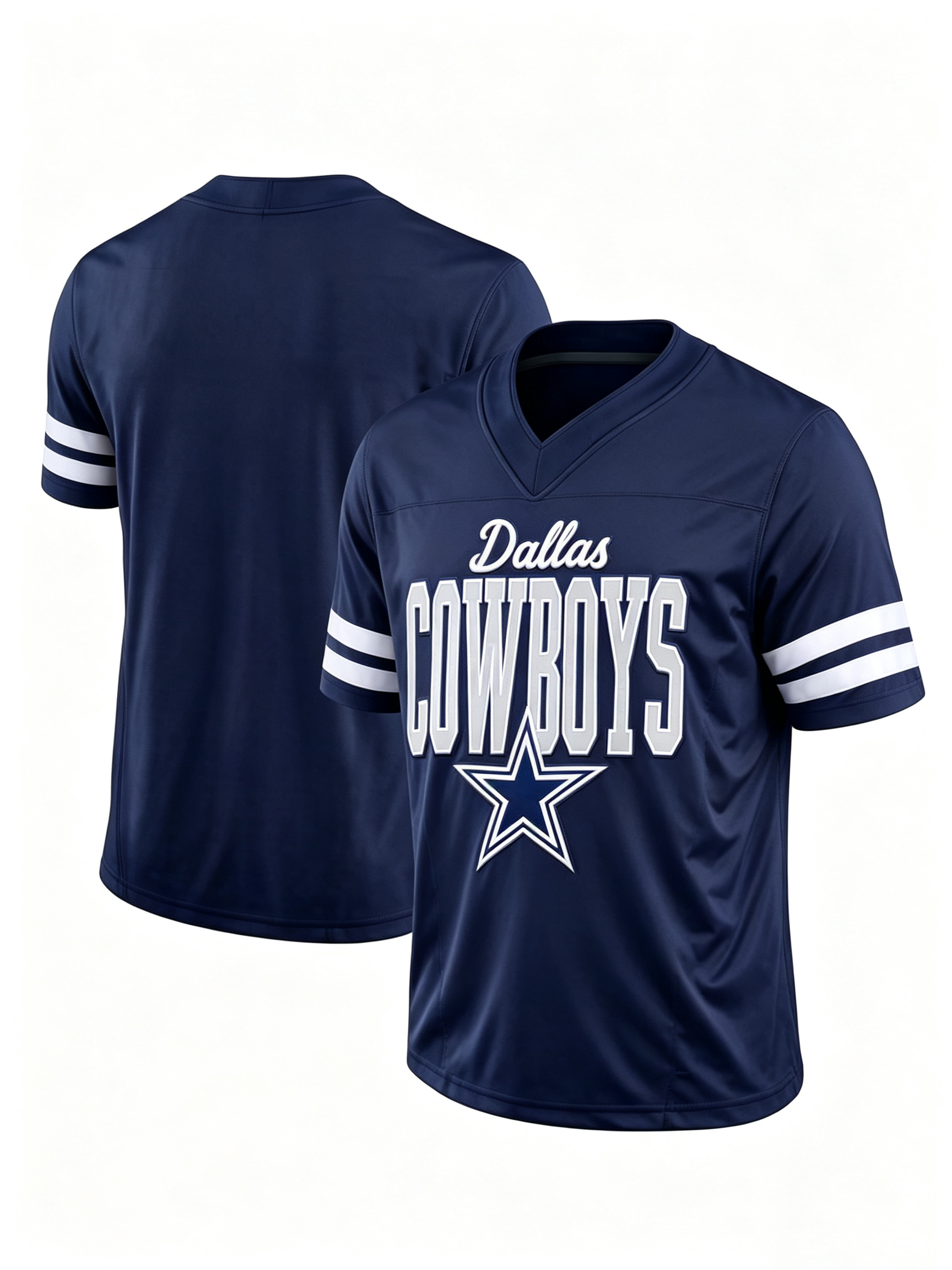 Men's Football Short-Sleeve Polo Shirt