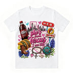 She's From Texas I Can Tell Unisex Travel T-shirt