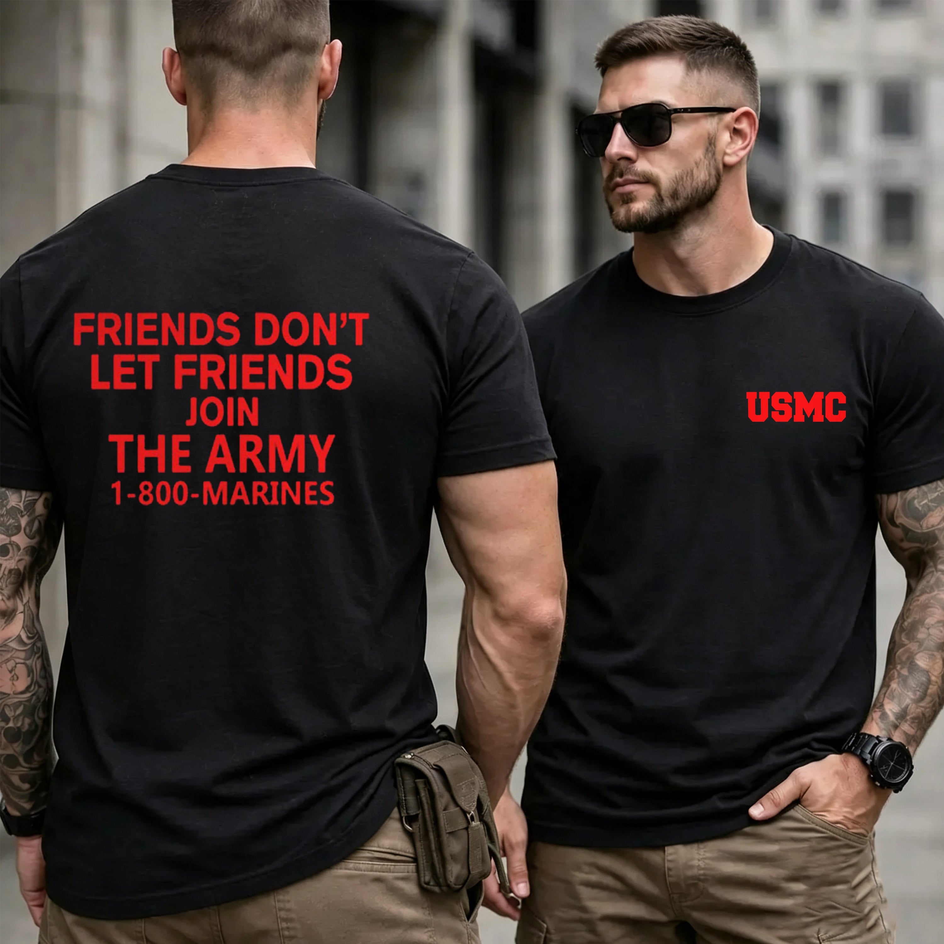 Friends Dont Let Friends Join The Army T-Shirt