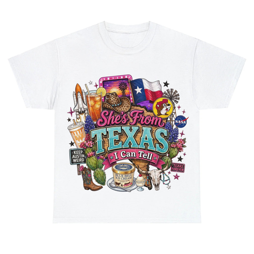 Shes From Texas I Can Tell - Country Girl Shirt