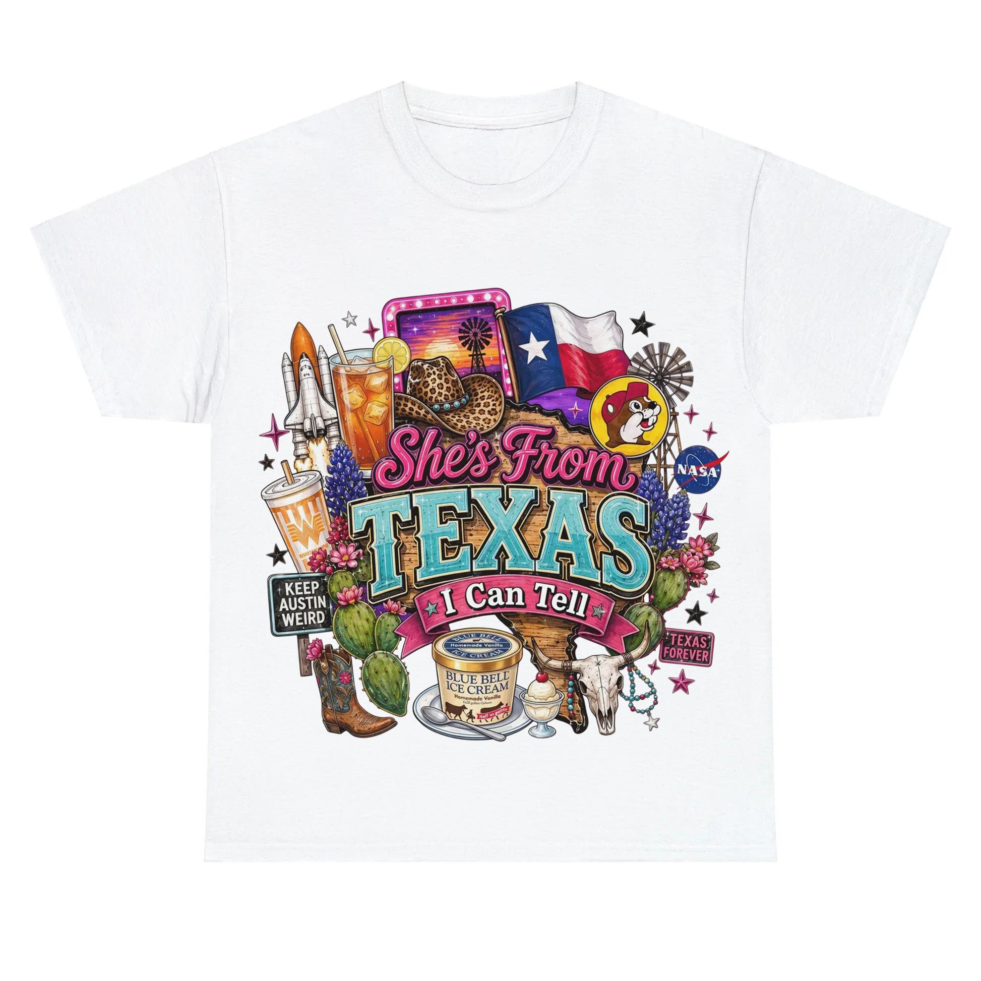 Shes From Texas I Can Tell - Country Girl Shirt