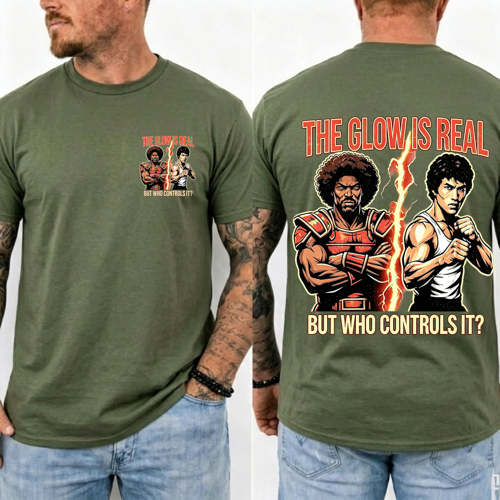 Sho' Nuff's Gym Double‑Sided Print T‑Shirt Retro Movie Graphic Tee