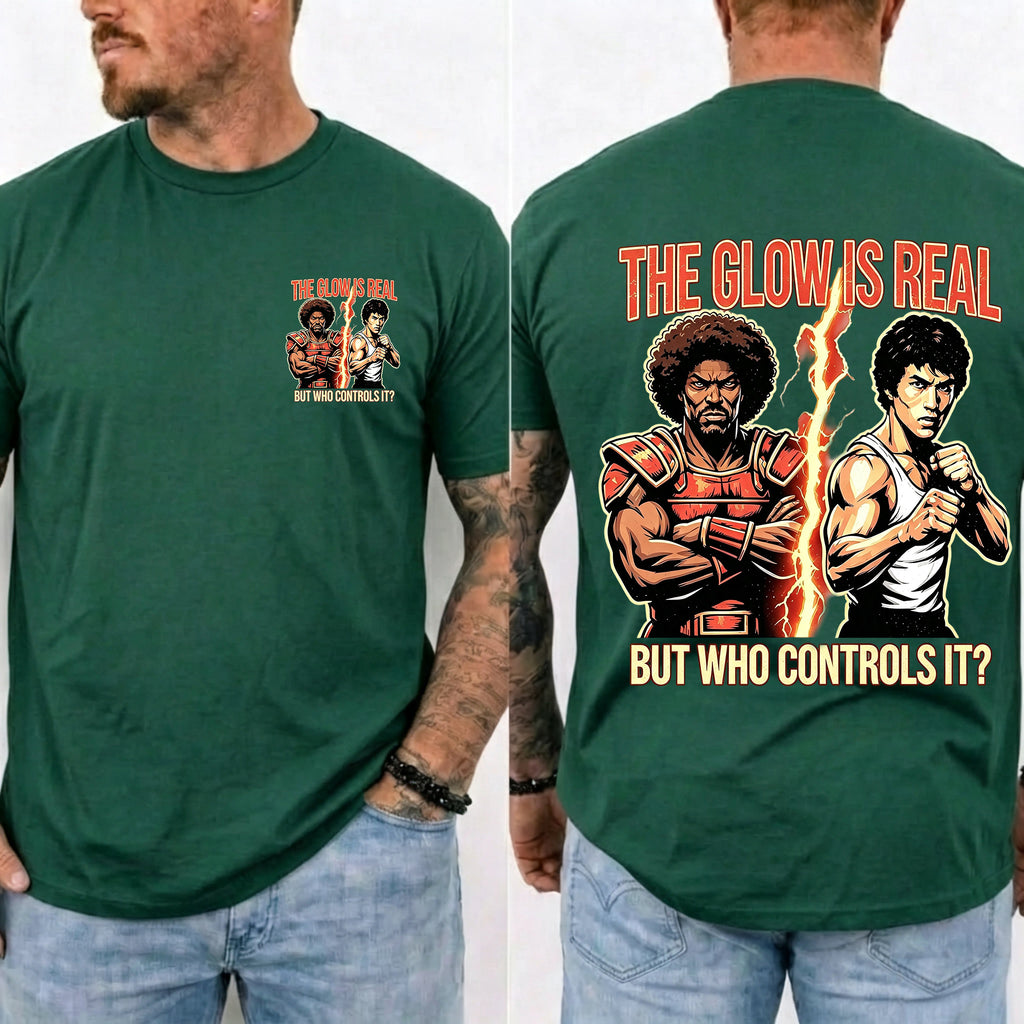 Sho' Nuff's Gym Double‑Sided Print T‑Shirt Retro Movie Graphic Tee