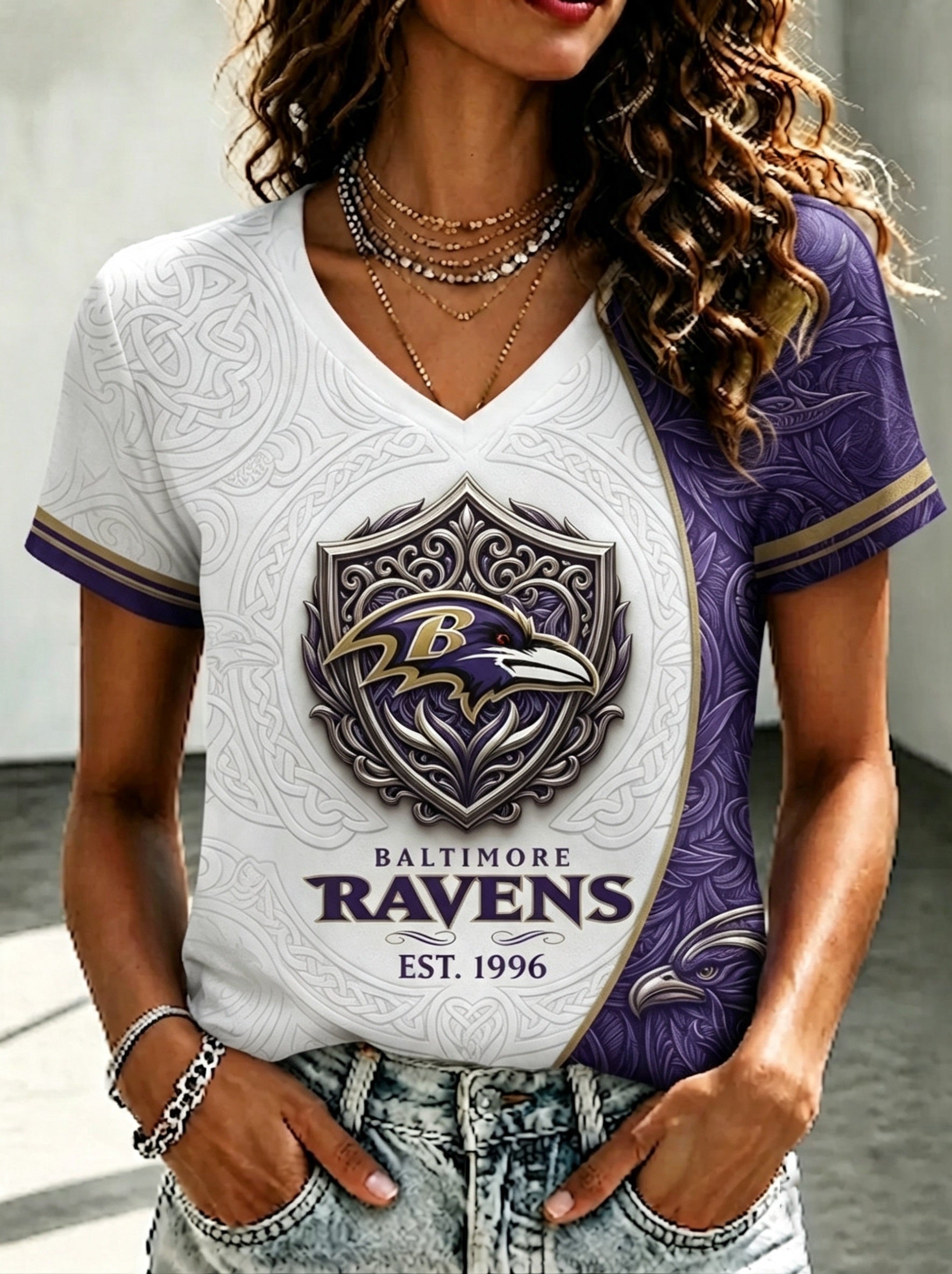 Women's Football Fan T-Shirt
