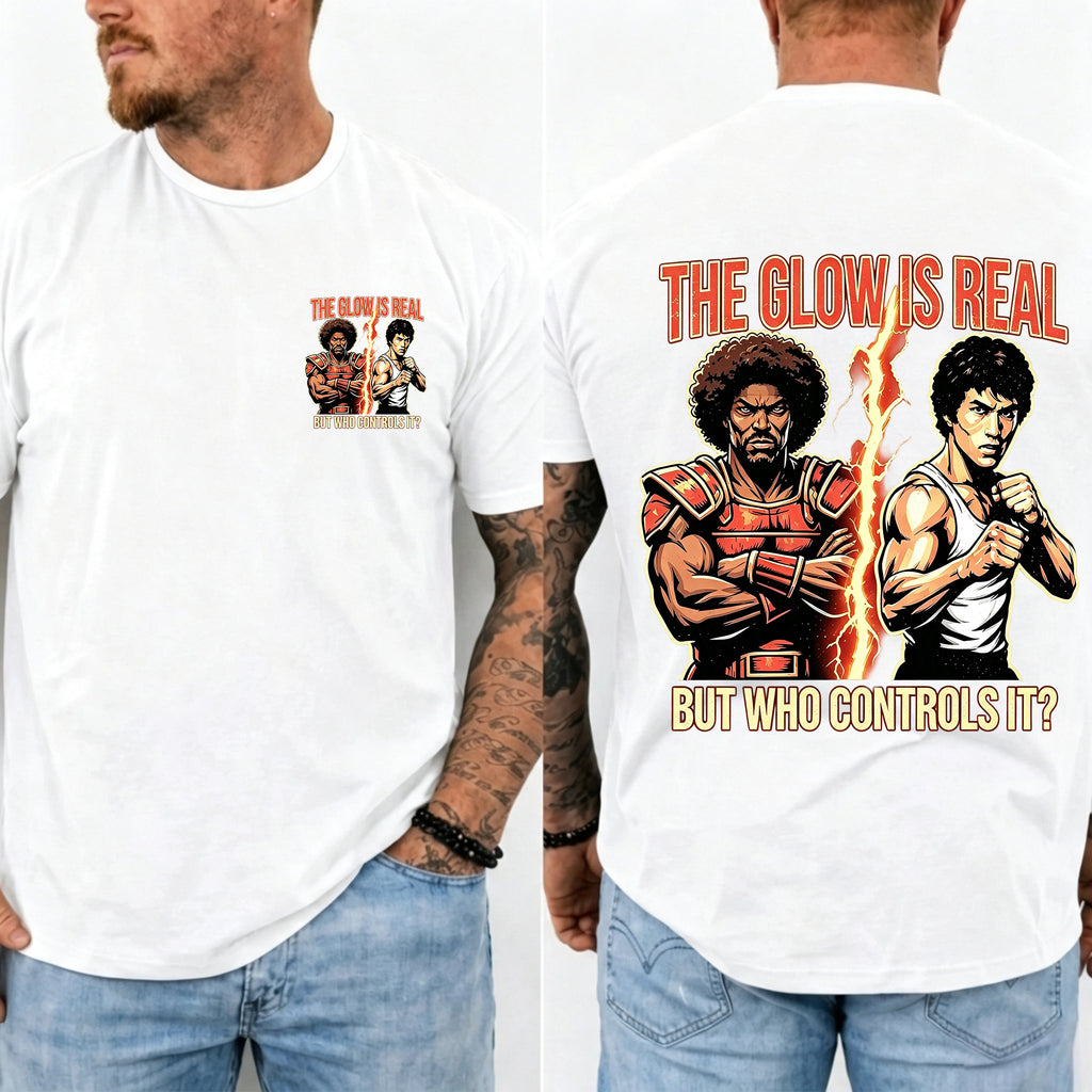 Sho' Nuff's Gym Double‑Sided Print T‑Shirt Retro Movie Graphic Tee