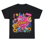 "She's From Texas I Can Tell" Texas T-shirt