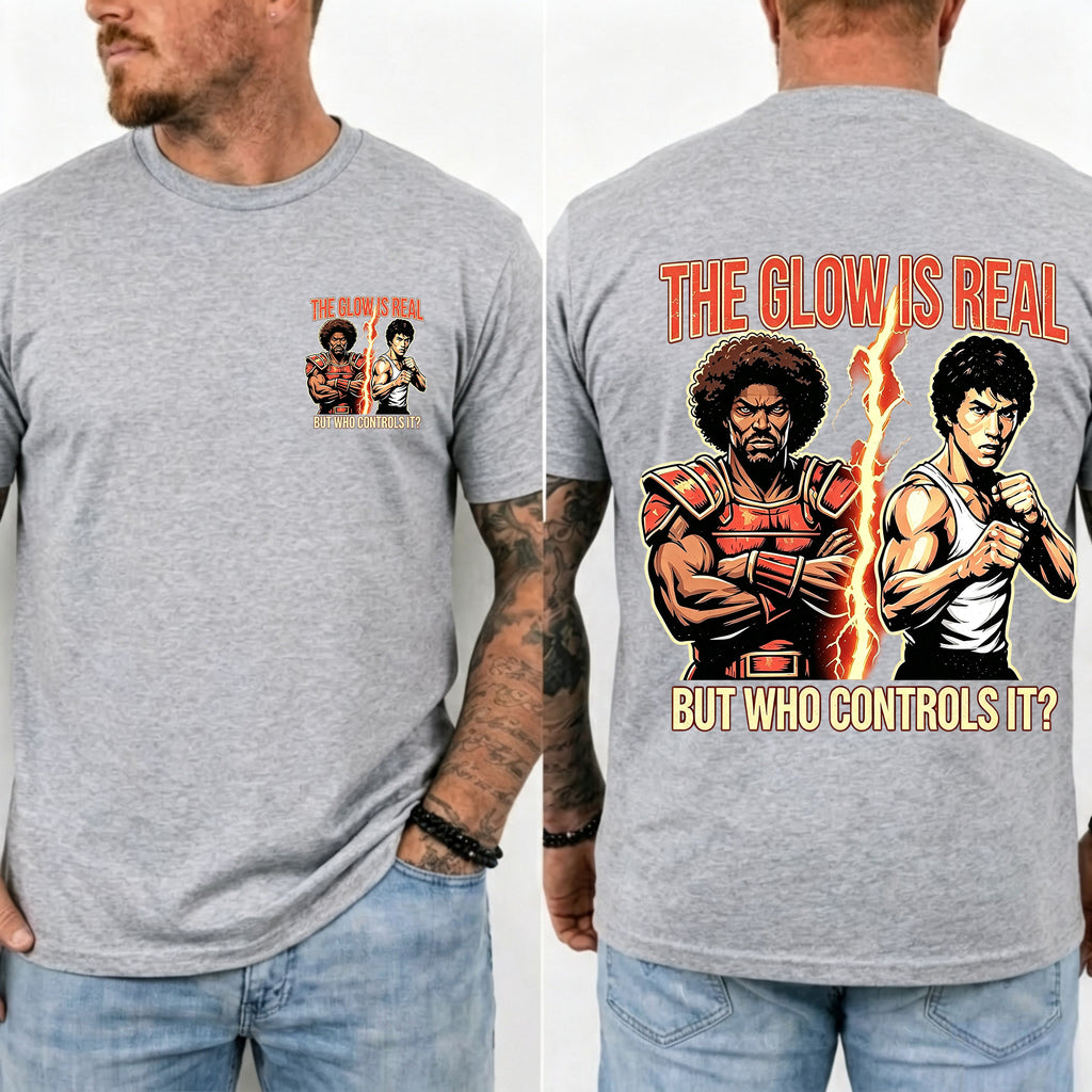 Sho' Nuff's Gym Double‑Sided Print T‑Shirt Retro Movie Graphic Tee