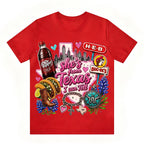 She's From Texas I Can Tell Unisex Travel T-shirt