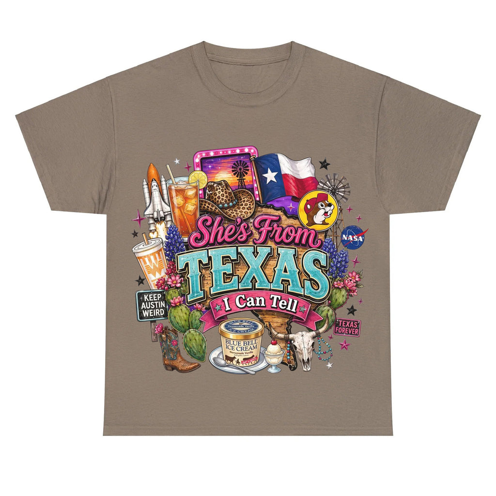 Shes From Texas I Can Tell - Country Girl Shirt