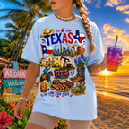 Lone Star State Travel Western Cowboy Texas T-shirt