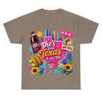 "She's From Texas I Can Tell" Texas T-shirt