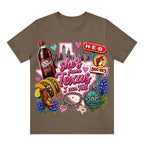 She's From Texas I Can Tell Unisex Travel T-shirt