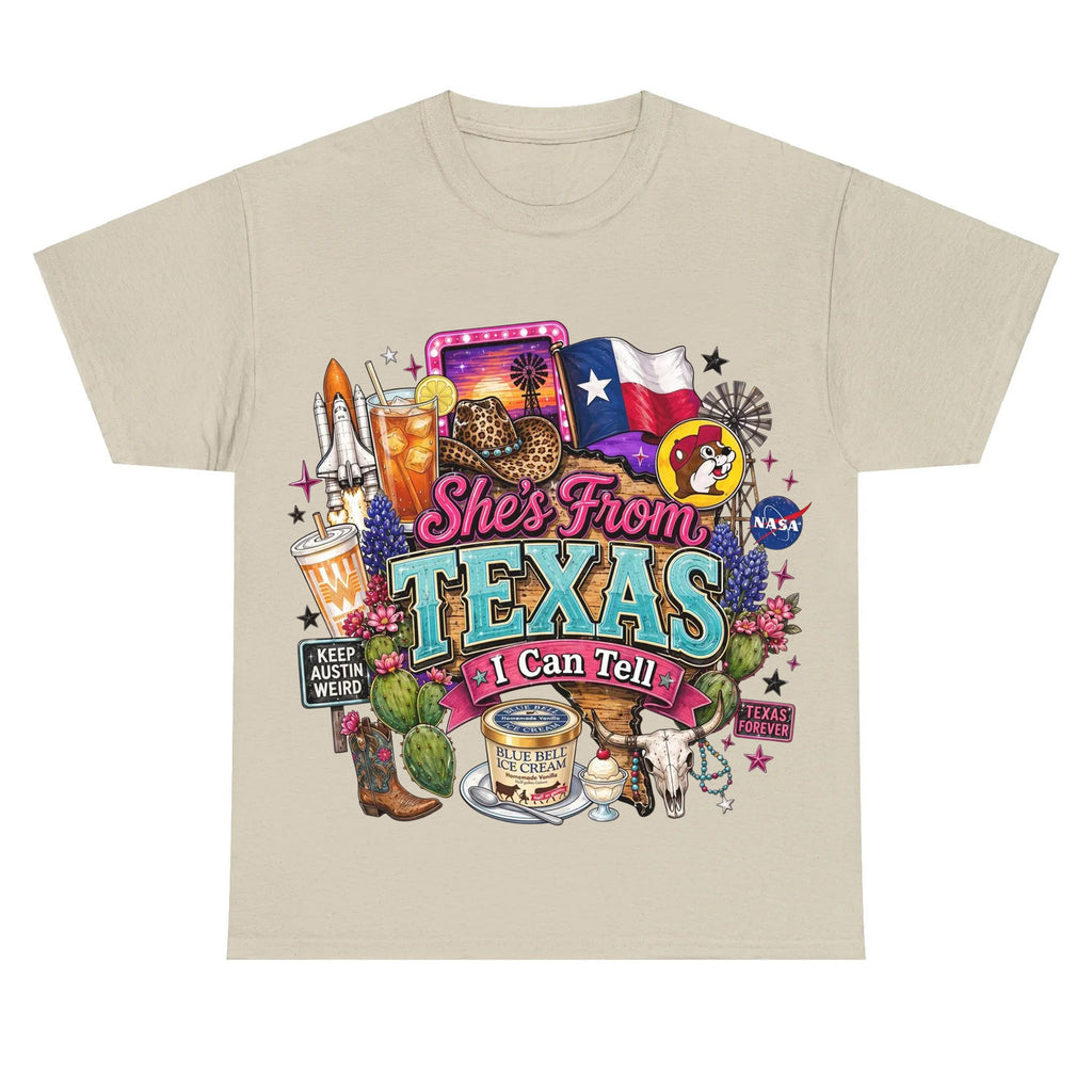 Shes From Texas I Can Tell - Country Girl Shirt
