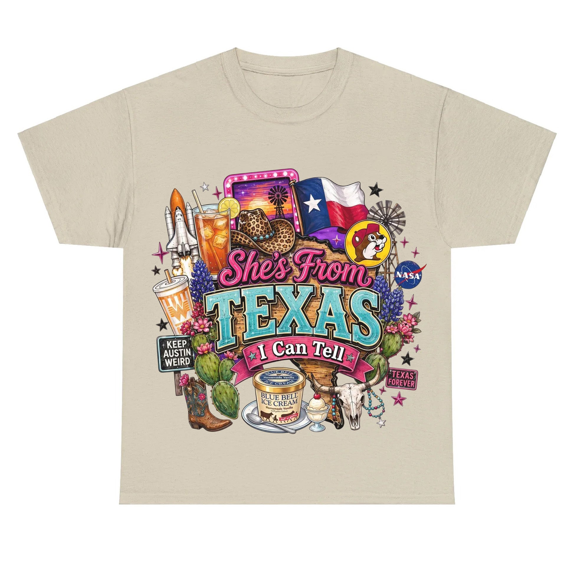 Shes From Texas I Can Tell - Country Girl Shirt