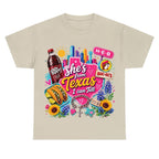 "She's From Texas I Can Tell" Texas T-shirt