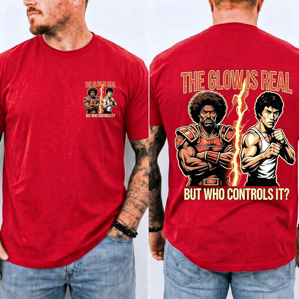 Sho' Nuff's Gym Double‑Sided Print T‑Shirt Retro Movie Graphic Tee