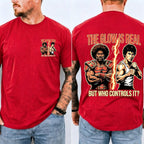 Sho' Nuff's Gym Double‑Sided Print T‑Shirt Retro Movie Graphic Tee