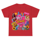 "She's From Texas I Can Tell" Texas T-shirt
