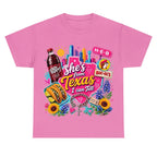 "She's From Texas I Can Tell" Texas T-shirt