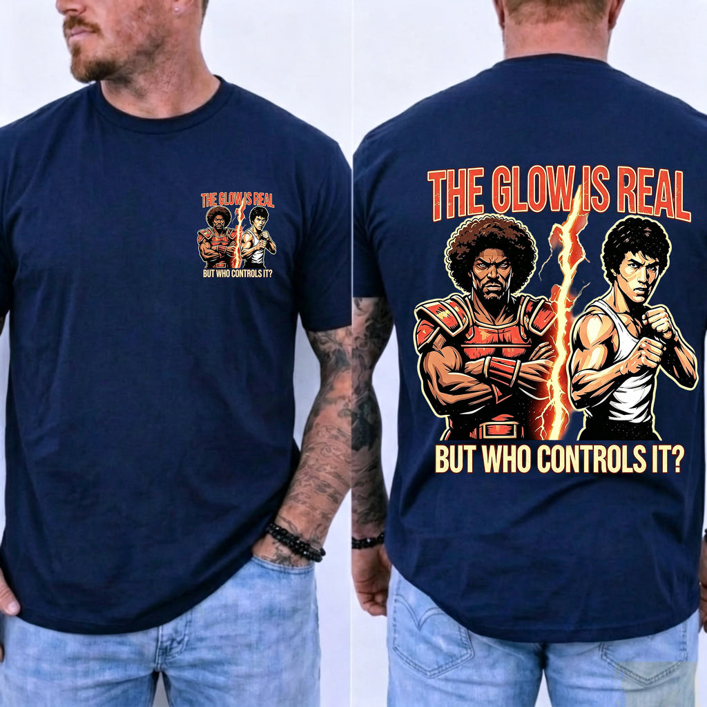 Sho' Nuff's Gym Double‑Sided Print T‑Shirt Retro Movie Graphic Tee