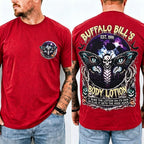 Vintage Horror Movie Double‑Sided Print T‑Shirt