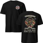 343 Firefighter Memorial T-Shirt, 9/11 Tribute Graphic Tee
