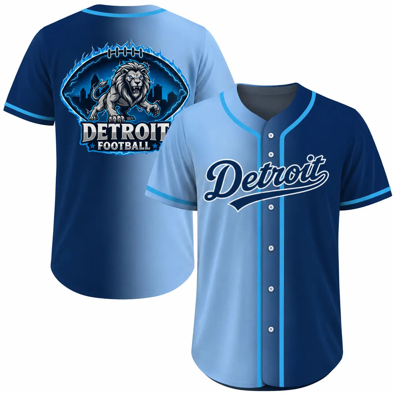 Football Team Fan City Baseball Jerseys