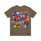 Shes from texas i can tell Unisex T-shirt