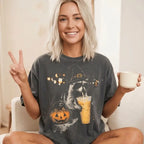 Halloween Raccoon Coffee Shirt