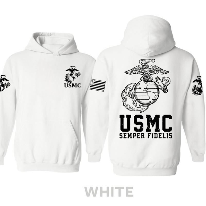 USMC 250th Birthday Hoodie – United States Marine Corps Hoodie