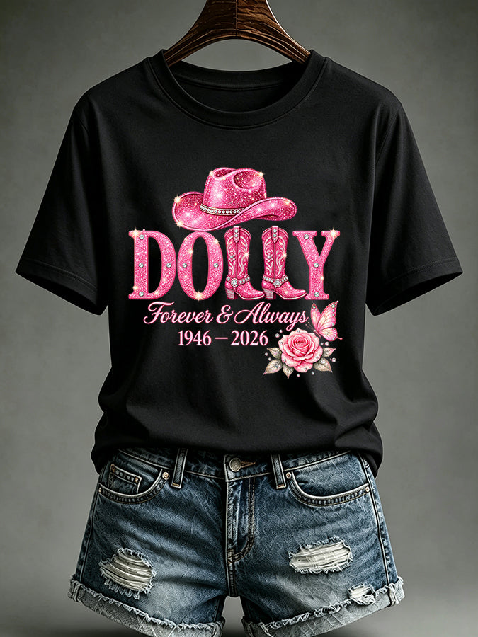 Women'S Country Music Printed Casual T-Shirt