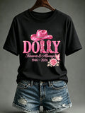 Women'S Country Music Printed Casual T-Shirt