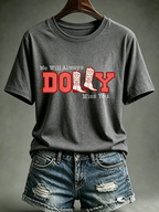 Women'S Commemorative Printed Casual T-Shirt