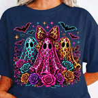 Leopard Ghost Halloween Shirt